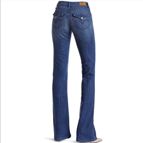 Leviβs Demi curve mid rise flare jeans - Picture 3 of 7